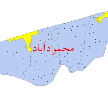 نقشه یو تی ام در محمود آباد