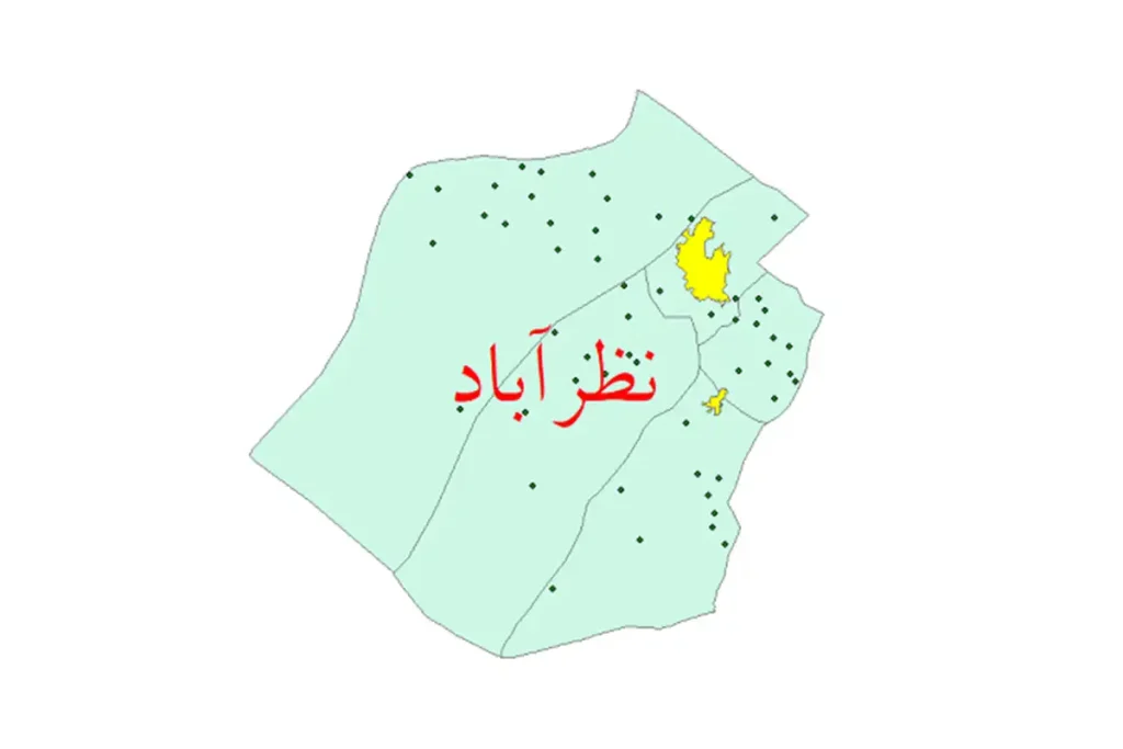 تهیه نقشه یو تی ام در نظر آباد