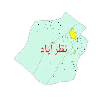 تهیه نقشه یو تی ام در نظر آباد