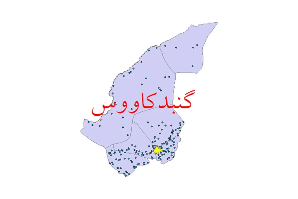 نقشه یو تی ام در گنبد کاووس با مهر کارشناس رسمی 🔹