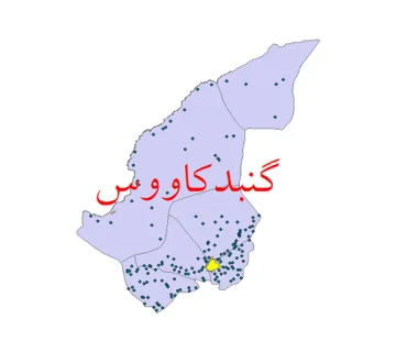 نقشه یو تی ام در گنبد کاووس با مهر کارشناس رسمی 🔹