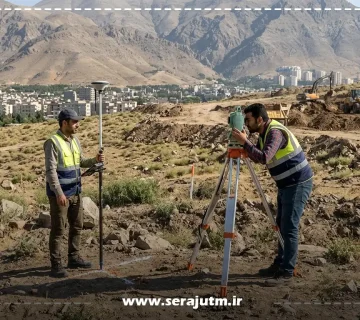 نقشه یو تی ام در بنفشه کرج