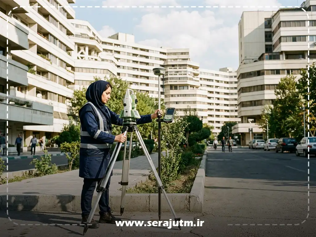 تهیه نقشه یو تی ام در اکباتان تهران