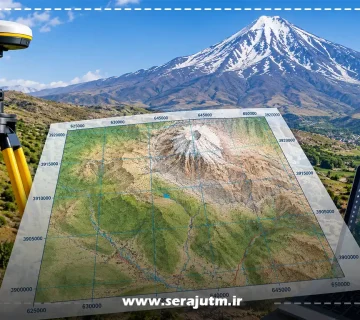 تهیه نقشه یو تی ام در دماوند با مهر کارشناس رسمی